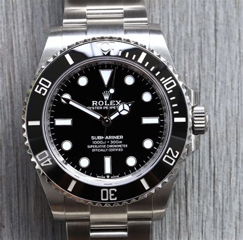 rolex 5510 case|2022 Rolex submariner no date.